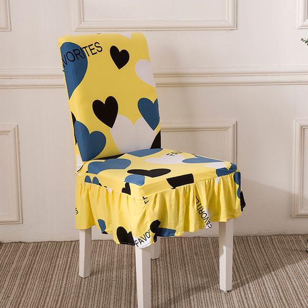 

skirt style cover removable chair cover stretch elastic slip covers restaurant for weddings banquet folding l chair covering