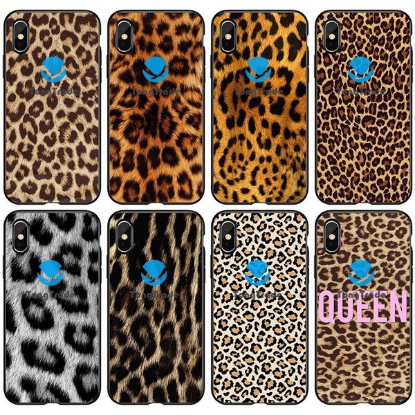 

tongtrade] мягкий силиконовый чехол для iphone 8р 7р 6p 5p x xs 11 pro max plus galaxy s10 5g s10e s10 + m30s leopard печать custom cover c