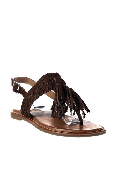 

pearl genuine leather tan women 's sandals 120130005445, Black
