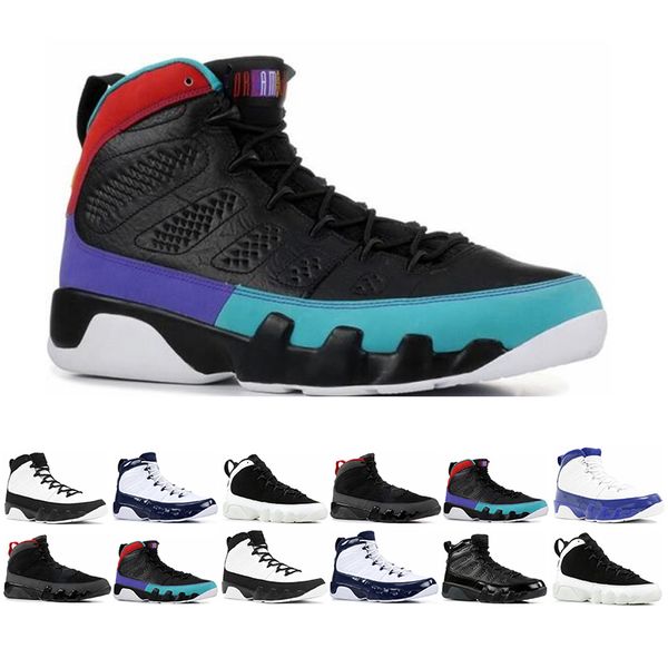 

9 unc mens basketball shoes 9s white university blue midnight navy sports sneakers 9s bred outdoor athletics ment, White;red