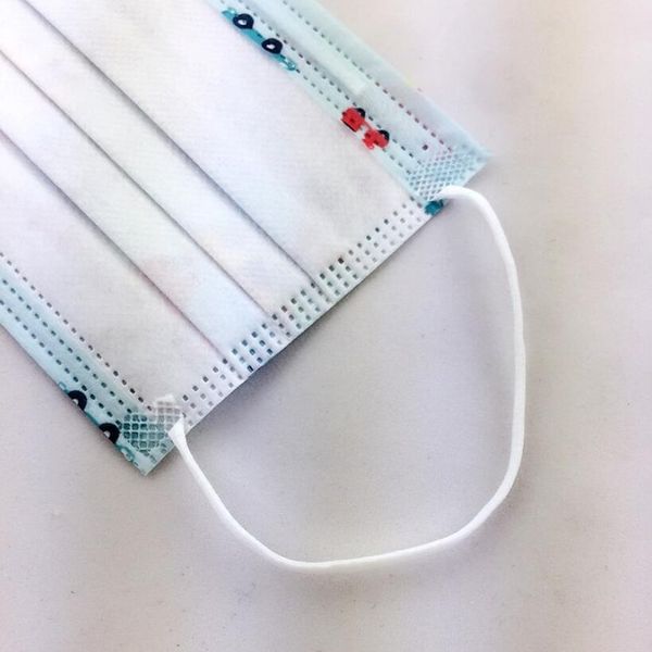 

moledodo 10 шт. / пакет дети анти дымка одноразовые рот spunlace анти-пыль ветрозащитный рот-муфель грипп лицо детская маска jzad