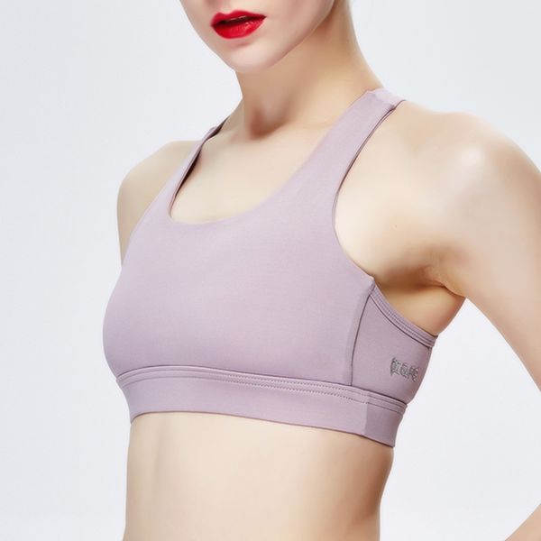 

спортивный бюстгальтер противоударный соберите вместе крест тип женская спина высота сердца сила фитнес скорость сухое спортивное белье, Black;red