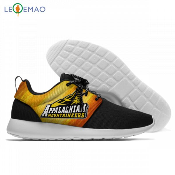 

running shoes slip on sneakers appalachian state custom lace-up lightweight comfortable breathable light walking shoes zapatos