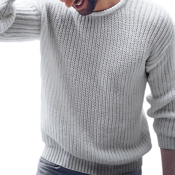 

2020 autumn winter trendy vintage design men knitted sweater pullover christmas gift, White;black