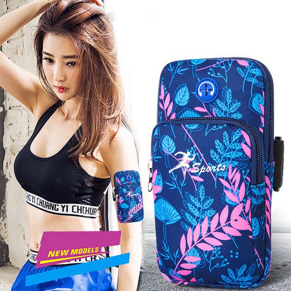 

running armband pouch sport running bag for phone jogging wallet fitness waterproof gym trail wrist holder bag case fanny pack