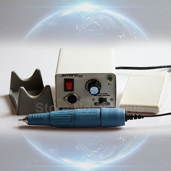 

220v / 110v original korea saeyang 35000rpm marathon h37l1 handpiece + strong 90 electric micromotor polishing polisher