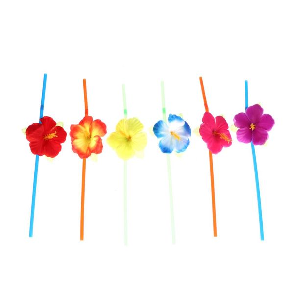 

12pcs plastic straws fashion colorful creative beverage decor party supplies drinking straws for vacation banquet wedding