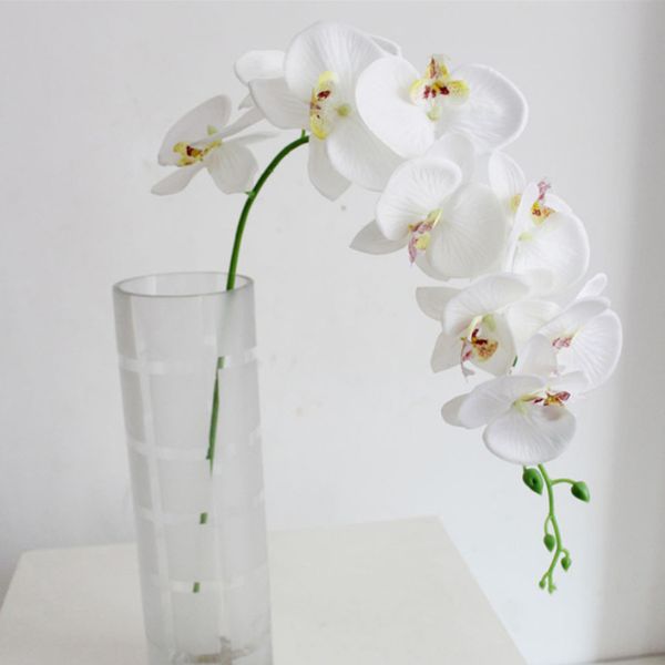 

4pcs artificial flowers plants phalaenopsis orchid for floral arrangements