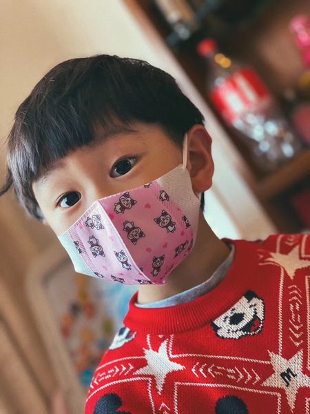 

kn90 disposable 3d three-dimensional child mask cartoon mask melt-blown cloth dust-proof four-layer protective mask 2-10 years