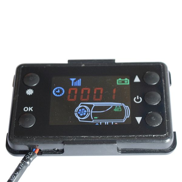 

universal car lcd monitor parking heater switch auto vehicle track air heater