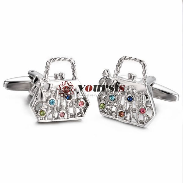 

yoursfs luxury multicolor алмазна cute lady меок запонки белй иѬкон nail Ѭђкава вокого quility за, Silver