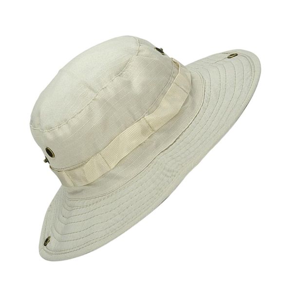 

fashion men women round boonie hats optional colors camouflage caps outdoor camping sun hat
