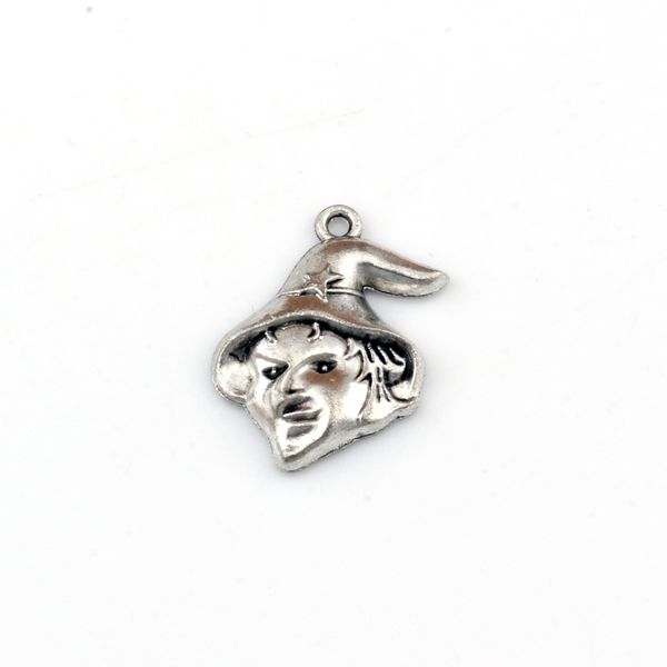 

* уродливые ведьмы * очарование подвески 100 шт. / лот античное серебро diy аксессуары подходят браслеты серьги ожерелье 16.5x23.2 мм a-445, Bronze;silver