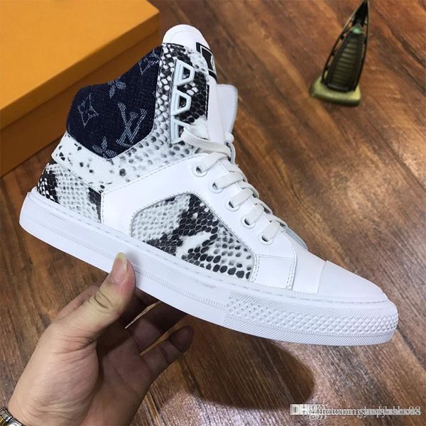 

fashion high-men designer sneakers boots basketball shoes men luxury flat casual sole autumn winter casual tennis shoes, Black