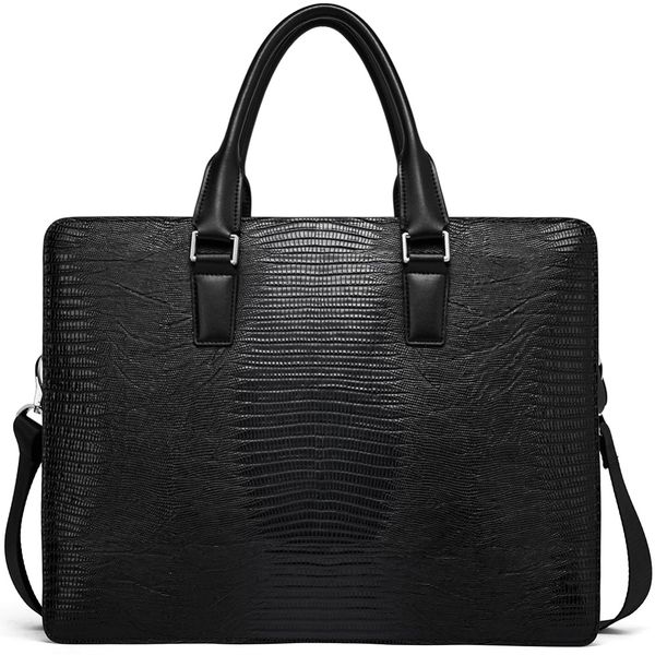 

bostanten men genuine leather briefcase lap16.5 inch men briefcase bag male shoulder bag crossbody tote handbag