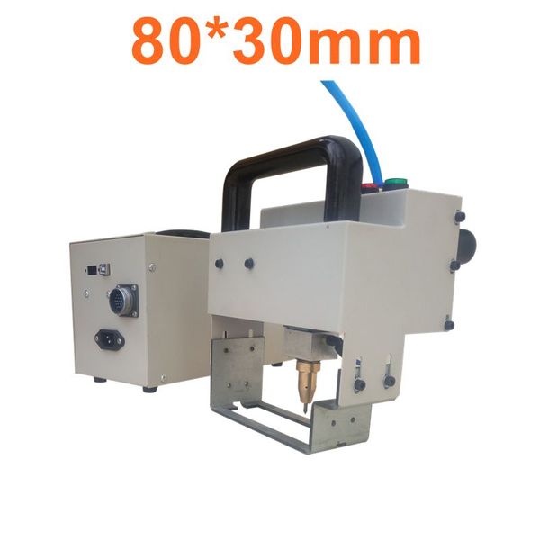 

portable pneumatic nameplate sign serial number vin number plate stainless dot peen marking machine 8030