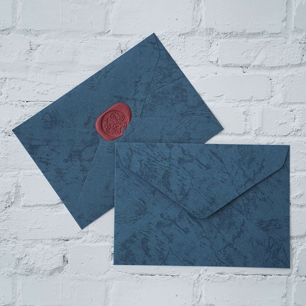 

50pcs/set c6 wear-resistant retro envelopes for wedding invitation, postcard invitation letter matching envelopes