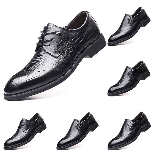 

2020 new fashion 37-44 new men s leather men s shoes overshoes british casual shoes espadrilles #13