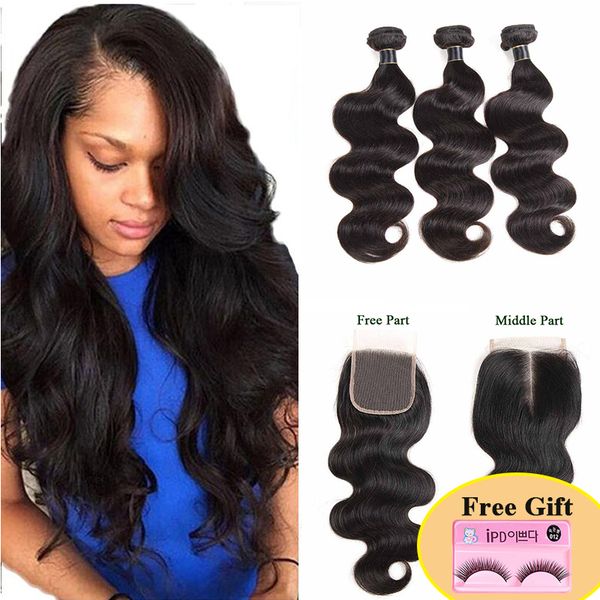 2019 Wholesale Price Brazilian Virgin Hair Body Wave 3 Bundles With 13