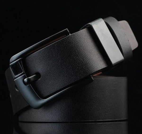 

2019 pin buckle flag men belt genuine leather mens designer for men leather belts for women strap luxury belts alloy buckle, Black;brown