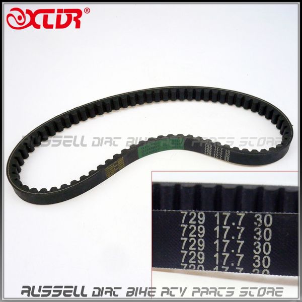 

size 729-17.7-30 729 17.7 30 cvt drive belt for gy6 cvt 139qmb engine 50cc scooter pulse zoom 50 ht50 qt-7 kymco agility
