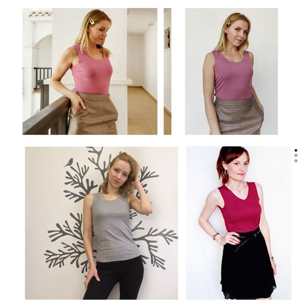 

crop top soft cotton танковой top женщина бретели sexy v шея без рукавов жилета женских рубашек вскользь упругого camis женских топов, White