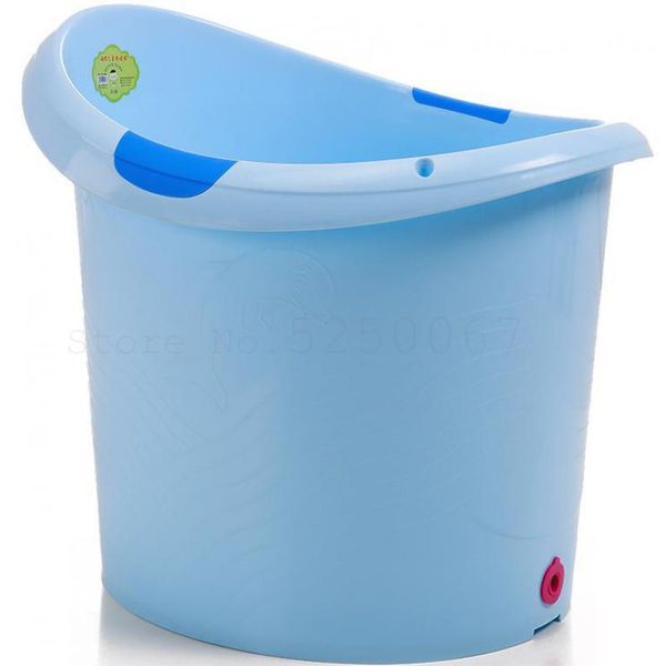 

baby bath bath baby household can sit down and thicken large bucket