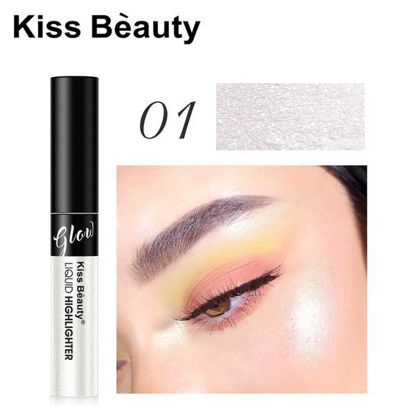

kiss beauty chameleon highlighter cream 6 colors rose gold bronzer highlight waterproof concealer metellic highlighter kb034