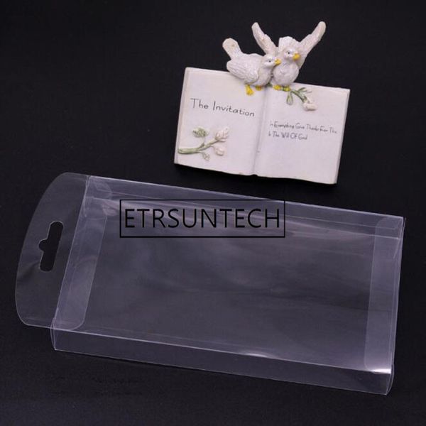 

300pcs clear phone plastic packaging package cell for retail case hanging phone cover transparent blister box with hole criuq
