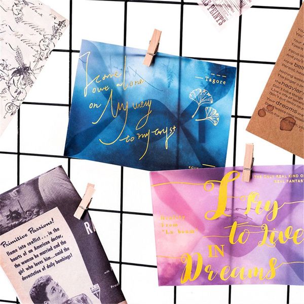 

3pcs paper envelopes postcard wedding invitation card sulfuric acid paper bag letter cover school supplies stationery