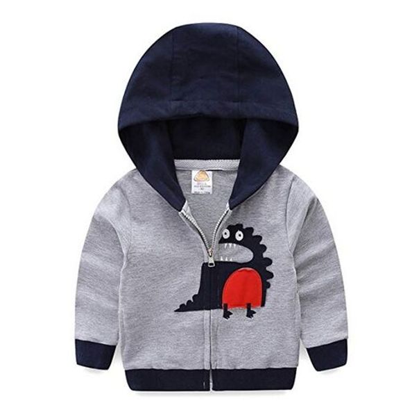 

children kid boys dinosaur clothes cotton casual popular baby boy hoodies sweatshirt coat outwear newborn autumn winter top