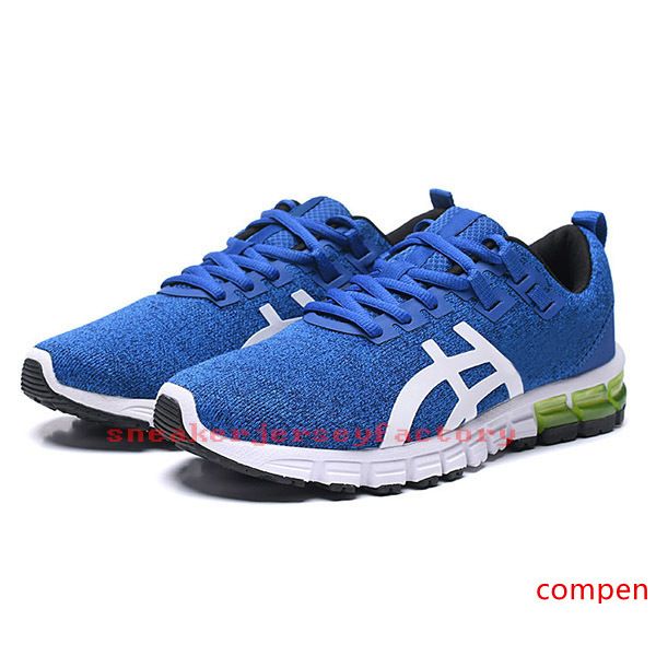 

2019 new gel-quantum 90 men running shoes navy blue orange triple black grey classic designer trainers mens shoes jogging sneakers 40.5-45