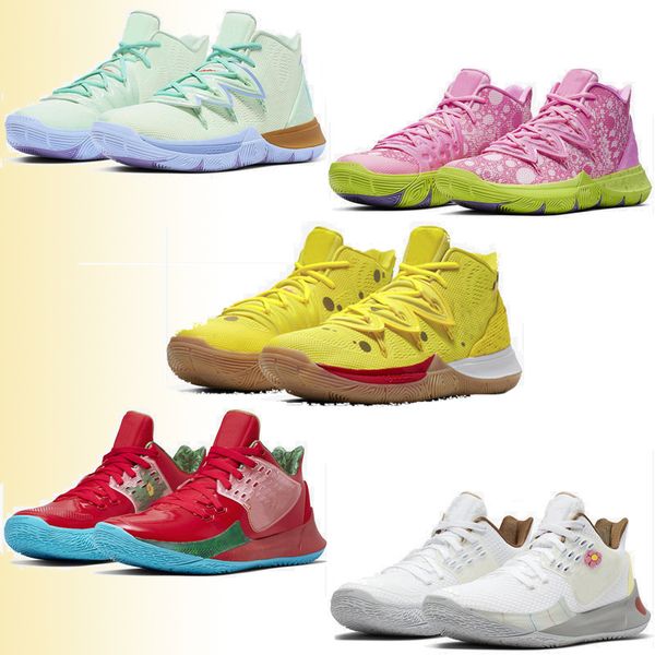 

2019 new tv pe arrival sport mens shoes basketball shoes 5 for 20th anniversary 5s v five luxury sponge x irving sneakers