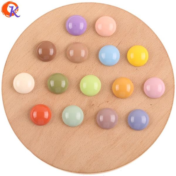 

cordial design 18*18mm 200pcs acrylic beads/jewelry accessories/round shape/hand made/earring findings/diy/jewelry making