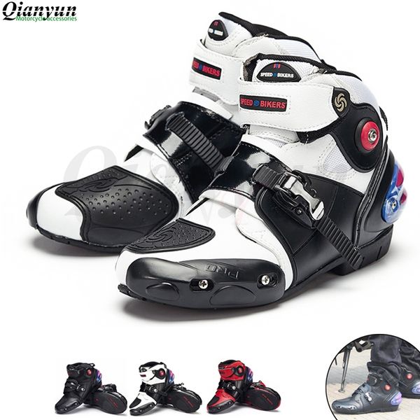 

motorcycle boots biker waterproof speed motocross racing shoes men/women soft non-slip protective motorbike riding botas