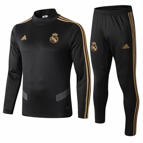 

1920 real madrid black jacket bell 2019 2020 tracksuits soccer jersey isco benzema half zipper training suits, Gray;blue