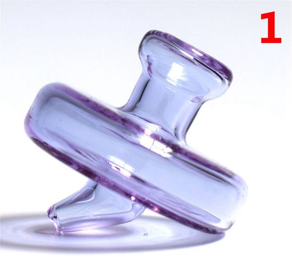 

DHL Цветной НЛО Кварцевый Banger Bubble Carb Cap Hat Стиль Купол для Кварцевых Термальных P Banger Гвозди Dabber Стеклянные Бонги Dab Нефтяные вышки