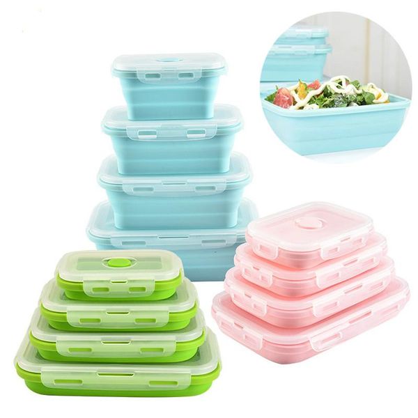 

иликоновй кладной bento box кладного поѬаивнй lunch box дл ед dinnerware конейнеѬа е
