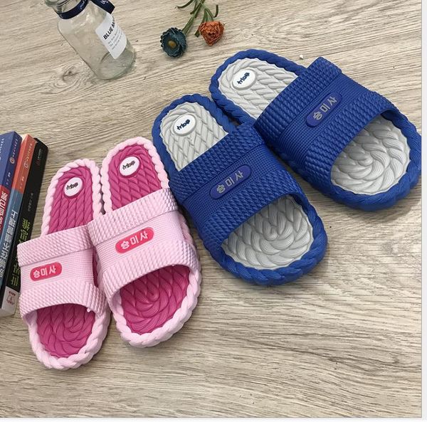 

summer indoor household leisure sandals and slippers shower plastic female, Black