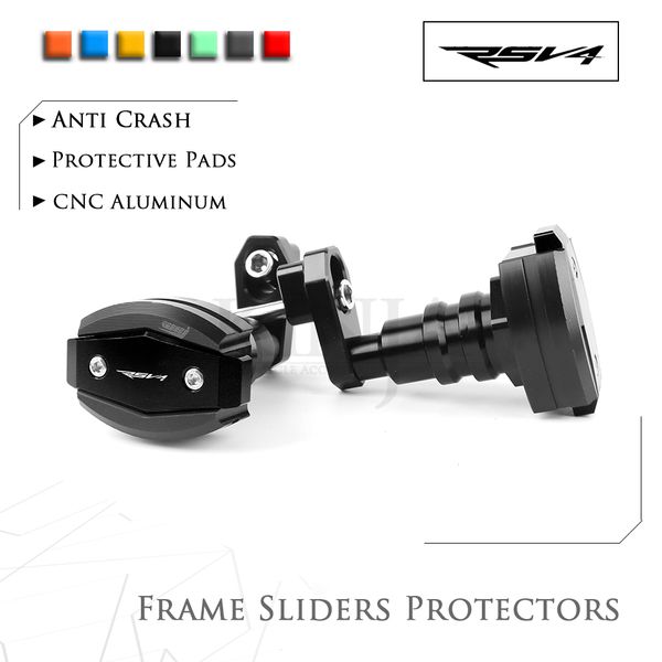 

motorcycle frame sliders anti crash pads protector guard for aprilia rsv4 09-17