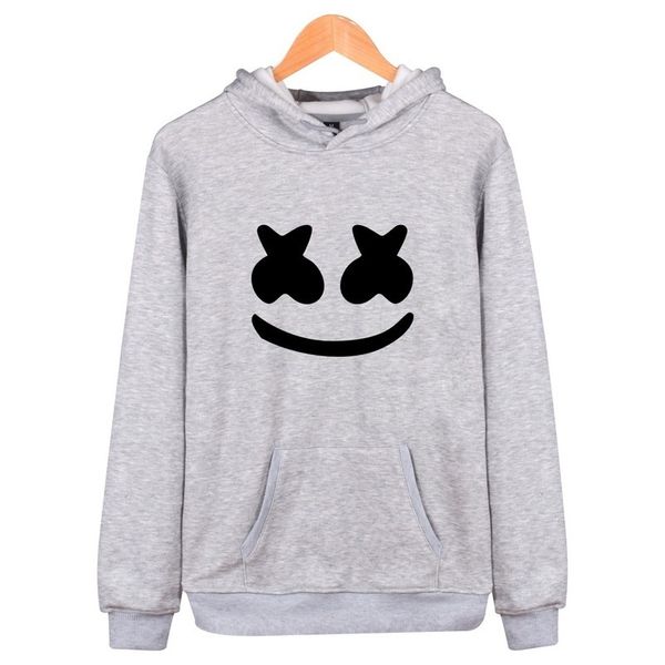 

new fashion dj marshmello hoodie sweatshirts women/men hip hop streetwear tracksuit long sleeve pullover harajuku streetwear 1gf, Black