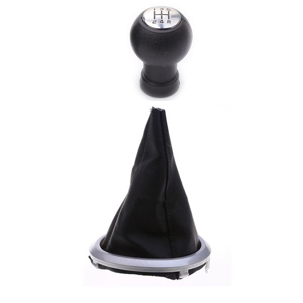 

5 speed manual car gear knob shift shifter knob gear shifter collars chrome black cap for swift 2005-2010 / sx4 2007-2013