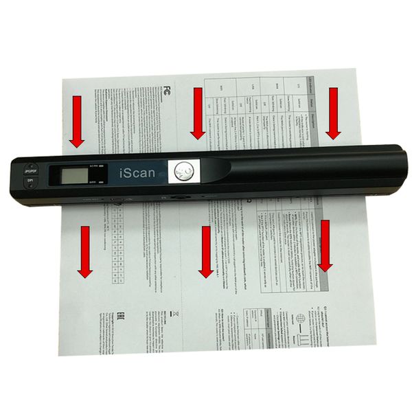 

iscan portable new creative handheld mobile portable document scanner 900dpi usb2.0 lcd display support jpg/pdf format selection