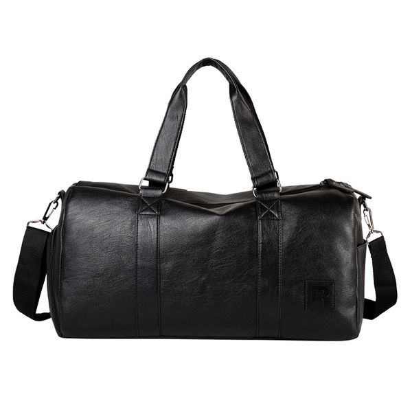 

women man pu handbag business travel bag sports bag training short-distance shoulder multiple pockets #t1g
