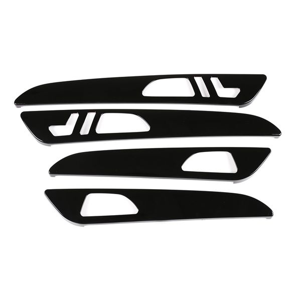 

car gloss black internal door panel molding cover trim for gle gls ml gl 2013-2019