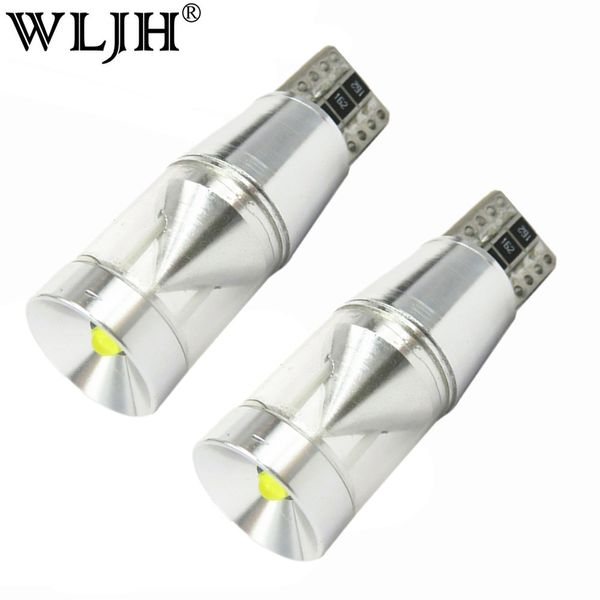 

wljh 2x canbus no error 500lm 9w t10 w5w led light chip motor car light clearance parking number plate backup reverse