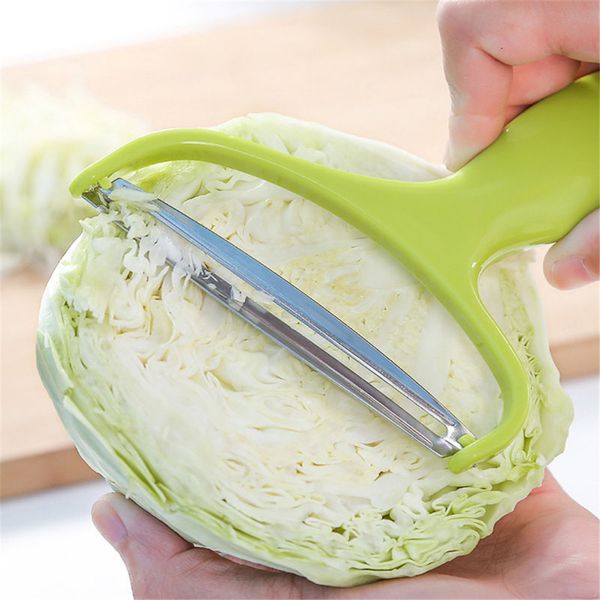 

1 pcs Cabbage Wide Mouth Fruit Peeler Stainless Steel Knife Kitchen Tools Salad Vegetables Peelers Home Kitchen Accessories