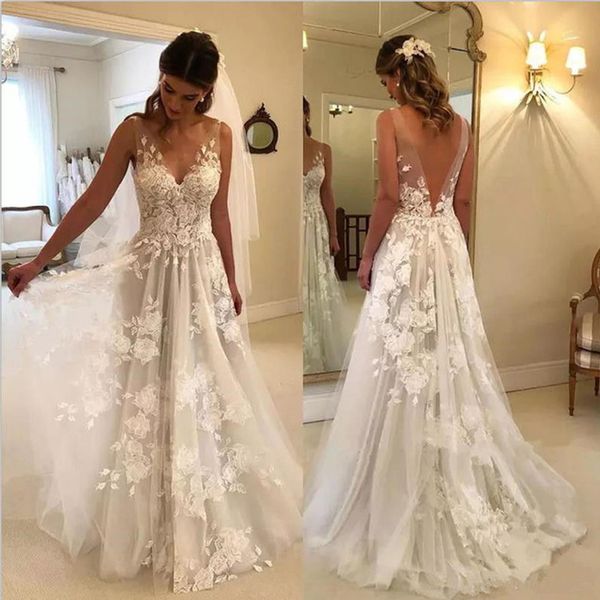 

deep v neck 2020 backless prom dresses floral appliques evening gowns custom made vestido elegant formal party gowns, Black
