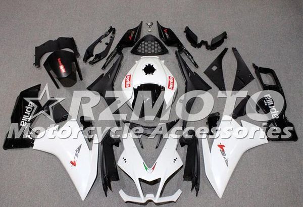 

новый стиль abs мотоцикл обтекатели подходит для aprilia rs4 rs125 50 125 2012 2013 2014 2015 12 13 14 15 бесплатный пользовательский белый