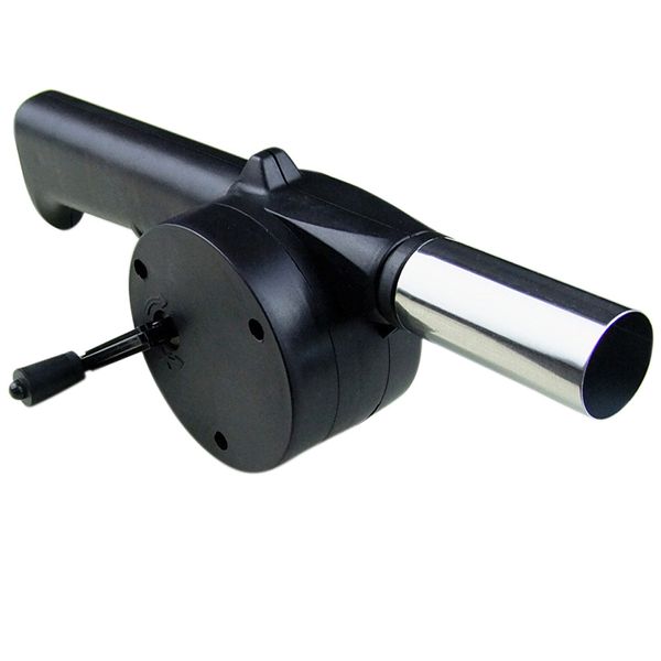 

outdoor cooking bbq fan air blower for barbecue fire bellows hand crank tool picnic camping bbq barbecue tool